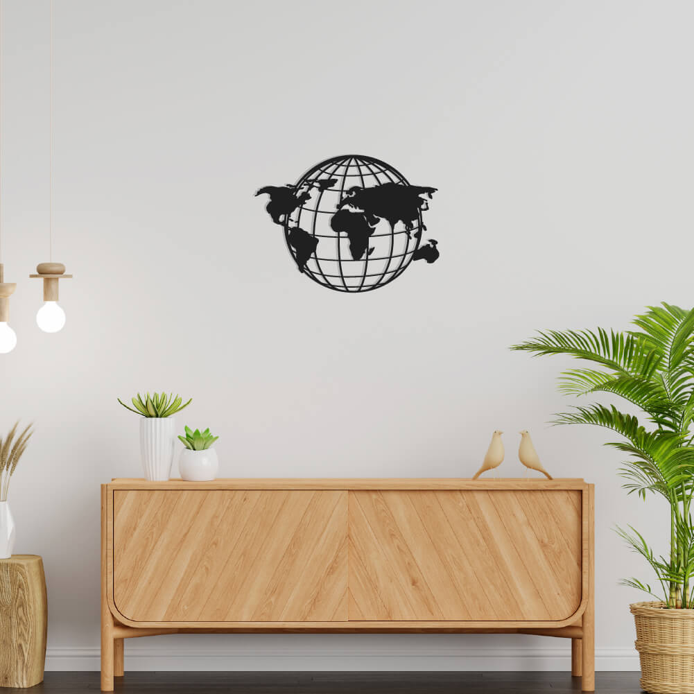 Mapamundi globo terráqueo