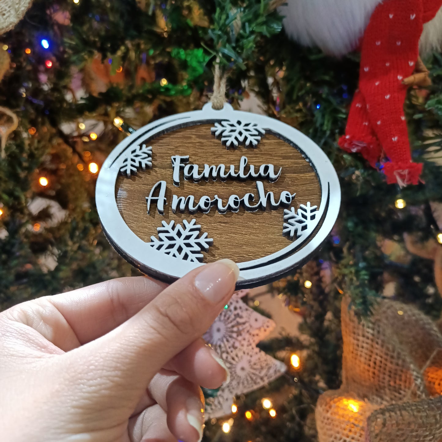 Bolitas personalizadas 3d - Copo de nieve